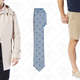Premium Hooded Trench, $89 | Premium Woven Tie, $21 | Premium Broken In Short, $35